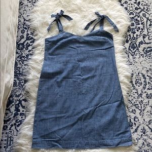 J. Crew Chambray Dress